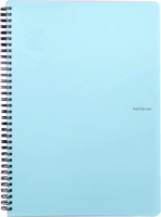 Oxybag Pastelini Blue 60 lapos A4 vonalas spirálfüzet - Kék
