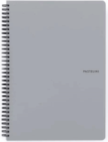 Oxybag Pastelini 60 lapos A4 vonalas spirálfüzet - Szürke