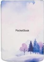 Pocketbook Wintertime 7,8" E-Book olvasó Tok - Fehér mintás