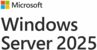 Microsoft Windows Server 2025 Standard 64-bit DE operációs rendszer OEM (24 mag)