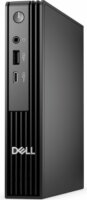 Dell Pro Micro QCM1250 Számítógép Fekete (Intel Core i5-14500T / 8GB / 512GB M.2 SSD / Linux)