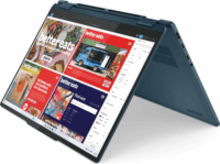Lenovo Yoga 7 2in1 14AKP10 Laptop Zöldeskék (14" / AMD Ryzen AI 7-350 / 32GB / 1TB M.2 SSD / Win 11 Pro)