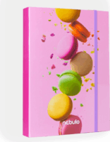 Nebulo A4 karton füzetbox - Macaron