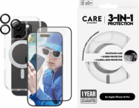 PanzerGlass 3in1 Protection Apple iPhone 16 Plus Kerámia Telefon tok készlet - Átlátszó