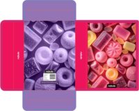Nebulo Candy A5 hullámkarton füzetbox