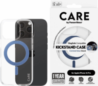 PanzerGlass Kickstand Apple iPhone 16 Pro MagSafe Telefon tok - Átlátszó / Kék