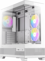 Antec CX700 RGB Elite Midi Torony Számítógépház + 6db 120mm RGB Ventiláror - Fehér