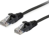 Equip U/UTP Cat6 RJ45 Patch kábel 15m - Fekete