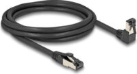 Delock DL-80446 S/FTP Cat8.1 RJ45 Patch Kábel 3m - Fekete