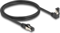 Delock DL-80400 S/FTP Cat8.1 RJ45 Patch Kábel 1m - Fekete