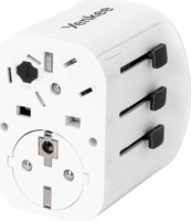 Yenkee YAT UN1 Univerzális Utazó Adapter - Fehér