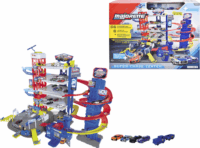 Majorette Super Chase Center 6 szintes autópálya 5db kisautóval
