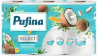 Pehart Tec Grup S.A.Pufina Relaxing Coconut 4 rétegű Toalettpapír Kókusz illar (6 tekercs)