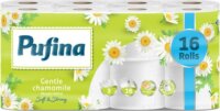 Pehart Tec Grup S.A. Pufina Chamomile 3 rétegű Toalettpapír Kamilla illat (16 tekercs)