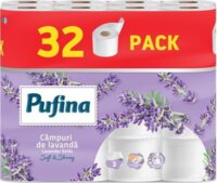 Pehart Tec Grup S.A. Pufina Lavender Fields 3 rétegű Toalettpapír Levendula illat (32 tekercs)