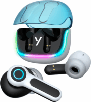 Yenkee Everplay YHP 10BT TWS Wireless In-Ear Fülhallgató Headset töltőtokban - Fehér/Átlátszó