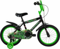 Huffy 21644W Minecraft Gyermek kerékpár 16" - Fekete / Zöld