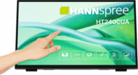 Hannspree 23.8" HT240CUA 16:9 FHD VA LED Érintőképernyős Hordozható Monitor - Fekete
