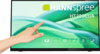 Hannspree 21.5" HT220CUA 16:9 FHD IPS LED Érintőképernyős Hordozható Monitor - Fekete
