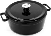 Noral 66667005 Öntöttvas lábas 6,5 l, 28 cm - Fekete
