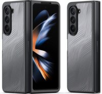 Dux Ducis Aimo Samsung Galaxy Z Fold 5 Szilikon Hátlapvédő Telefontok - Fekete