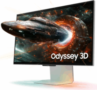 Samsung 27" S27FG904XU Odyssey 3D G90XF 16:9 4K UHD IPS LCD Gaming Monitor - Ezüst