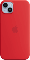 Apple iPhone 14 Plus Eredeti MagSafe Szilikon Telefon Tok - Product Red