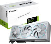 Gigabyte GeForce RTX 5090 32GB GDDR7 Aorus Stealth Ice Videókártya - Fehér