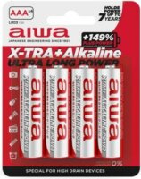 Aiwa AB-AAALR03/4 Alkáli Ceruzaelem AAA (4db /csomag)