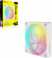 Corsair LX120 120mm PWM RGB Rendszerhűtő Ventilátor - Fehér