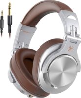 OneOdio Fusion A71M Vezetékes Fejhallgató Headset - Ezüst / Barna