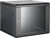 Hikvision 19" Fali rack szekrény 9U 600x600mm - Fekete