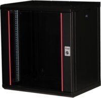 Equip 19" Fali rack szekrény 12U 600x450mm - Fekete