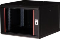 Equip 19" Fali rack szekrény 7U 600x600mm - Fekete