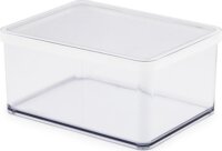 Rotho Loft Ételtároló és rendszerező doboz 2.25L - Átlátszó/Fehér