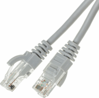 Lindy S/FTP Cat6 RJ45 Patch Kábel 5m - Szürke (50db / csomag)
