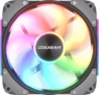 Cougar Apolar 120 Reverse Blade ARGB 120mm PWM Rendszerhűtő ventilátor - Fekete