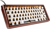 Sharkoon Skiller SGK50 S4 Gen2 Wood Barebone Billentyűzet (Barna) - ISO