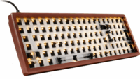 Sharkoon Skiller SGK50 S2 Wood Barebone Billentyűzet (Barna) - ISO