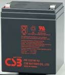 CSB HR 1221W F2 akkumulátor, 12V/5.1Ah