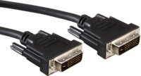 STANDARD DVI-D M - DVI-D M Adapterkábel Fekete 3m