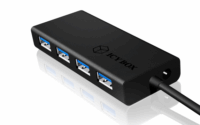 Icy Box AC6104-B USB 3.0 HUB (4port) Ezüst