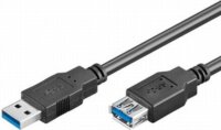 Goobay 93999 USB 3.0 hosszabbító kábel 3m - Fekete