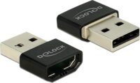 Delock HDMI anya - USB 2.0 apa Adapter - Fekete