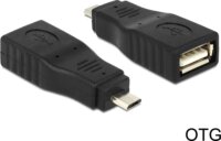 DeLOCK USB Micro B apa > USB 2.0 anya OTG teljesen fedett adapter