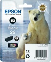 Epson T2611 Eredeti Tintapatron Fotó Fekete