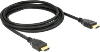 Delock HDMI 4K Ethernet kábel 2m - Fekete