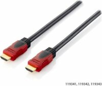 Equip 119343 HDMI 2.0 kábel apa/apa aranyozott csatlakozóval 3.0m - Fekete