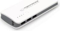 Esperanza Radium Power Bank 8000 mAh - Fehér / Szürke