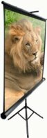EliteScreen T92UWH (92"(16:9), 114,3x203,2cm, MaxWhite, Fekete) Tripod Cinema Series: Pull Up Projector Screen